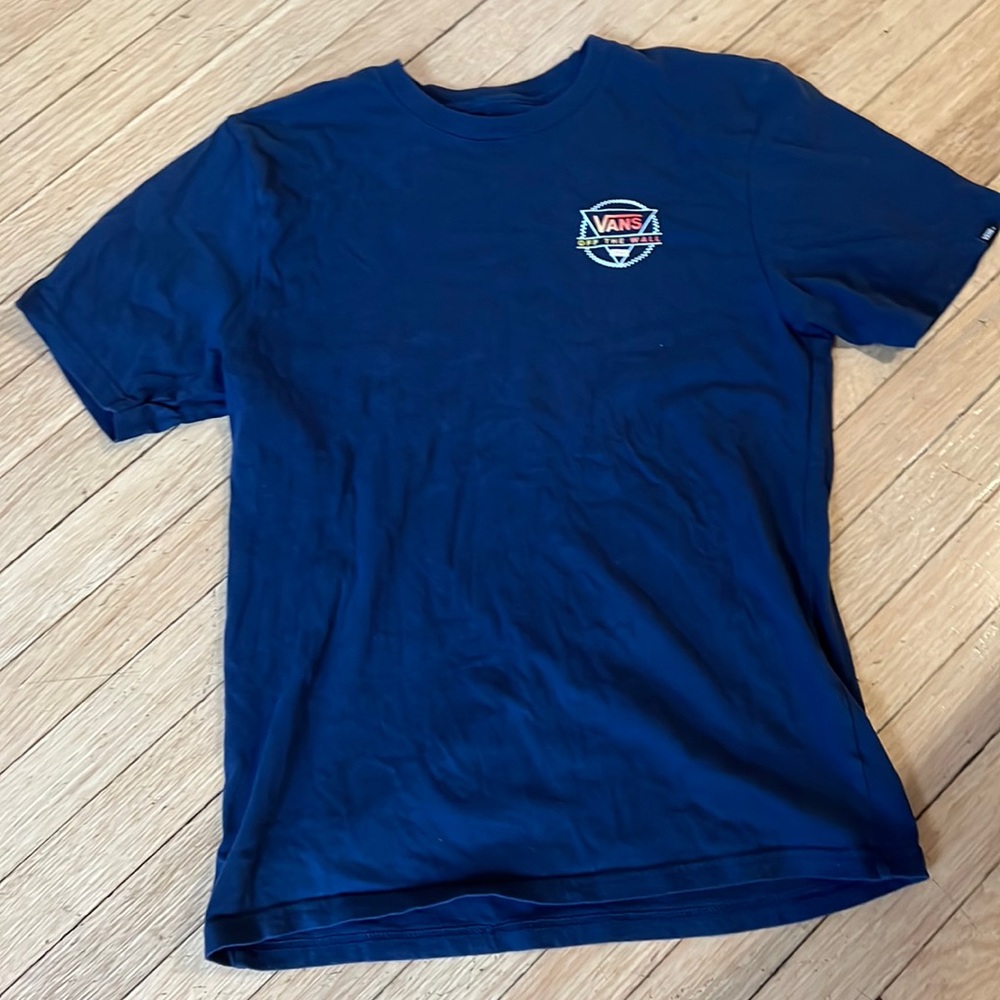 Boys Vans T-shirt navy